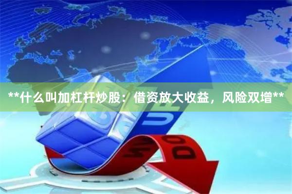 **什么叫加杠杆炒股：借资放大收益，风险双增**
